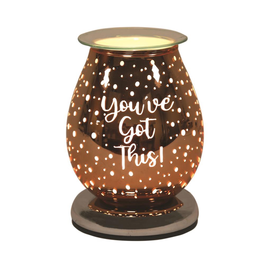 Aroma You've Got This! Burnt Copper Touch Electric Wax Melt Warmer £15.59
